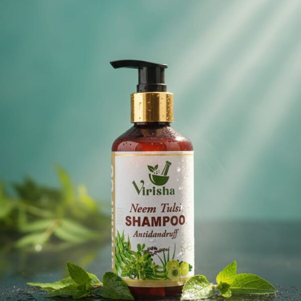 Virisha Neem Tulsi Anti-Dandruff Shampoo