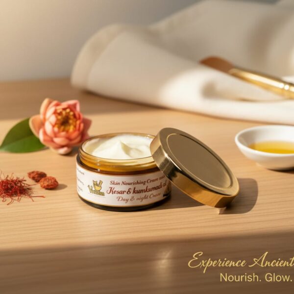 Virisha Kesar & Kumkumadi Skin Nourishing Cream (Day & Night)