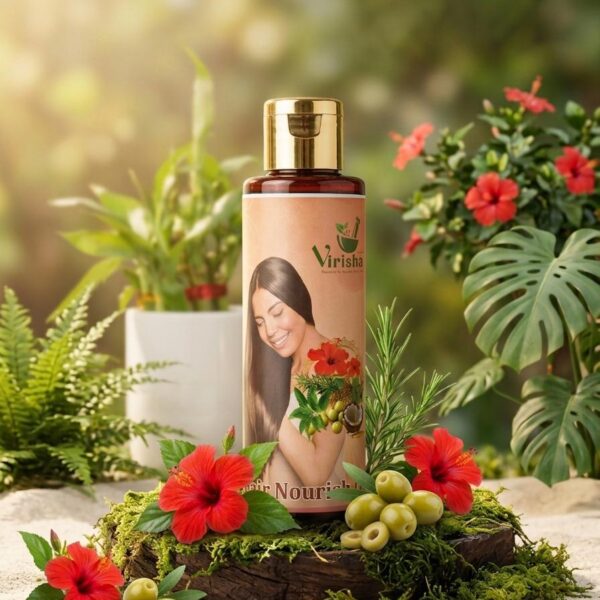 Herbal Hair Nourishing Oil | Amla, Brahmi, Bhringraj & Coconut Oil for Strong Healthy Hair
